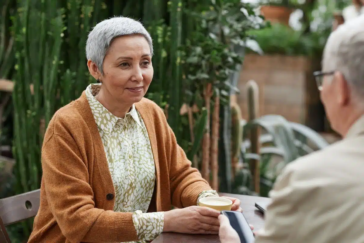 senior sourire