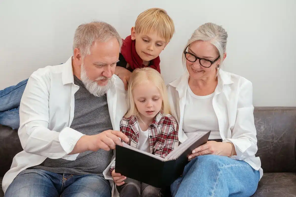 grands-parents  petits-enfants