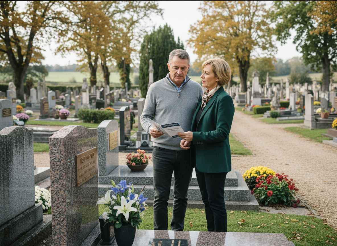 Couple français discutant près d