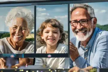 Recréer le contact : quand technologie rime avec émotion familiale !