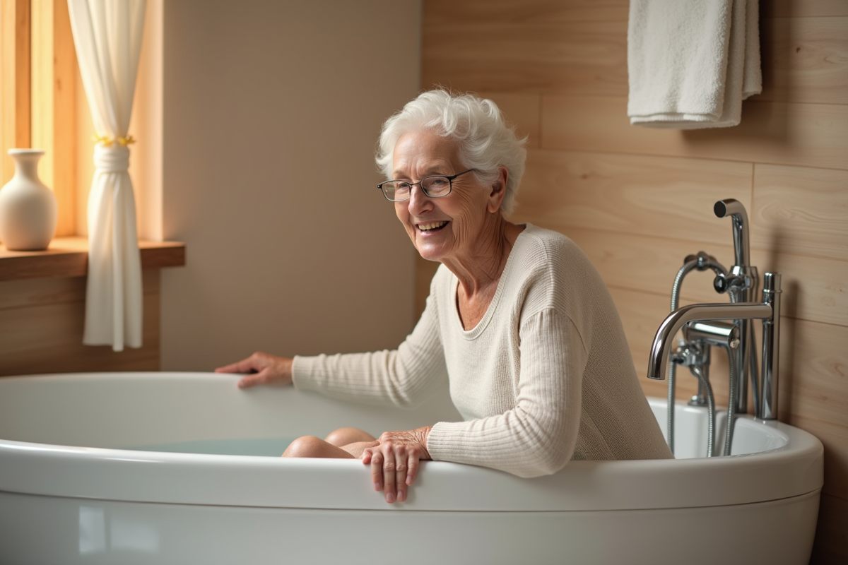 bain accessibilité