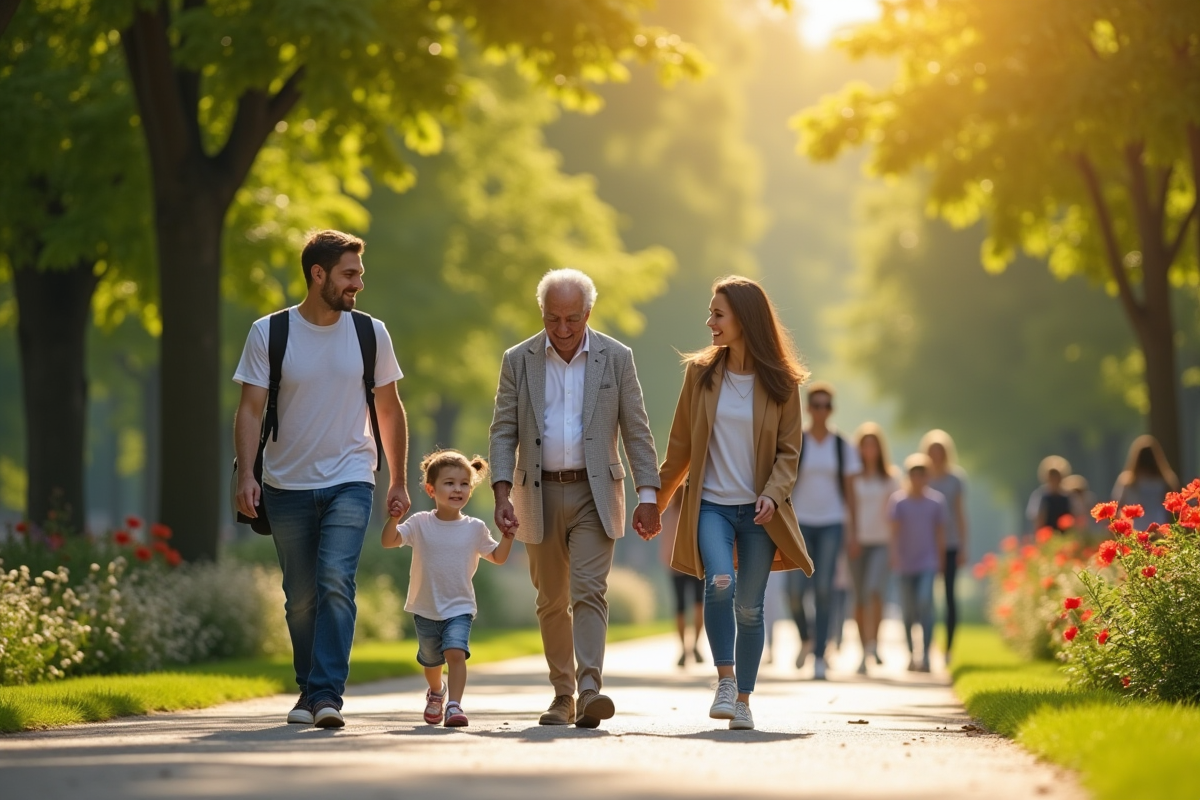 famille intergénérationnelle