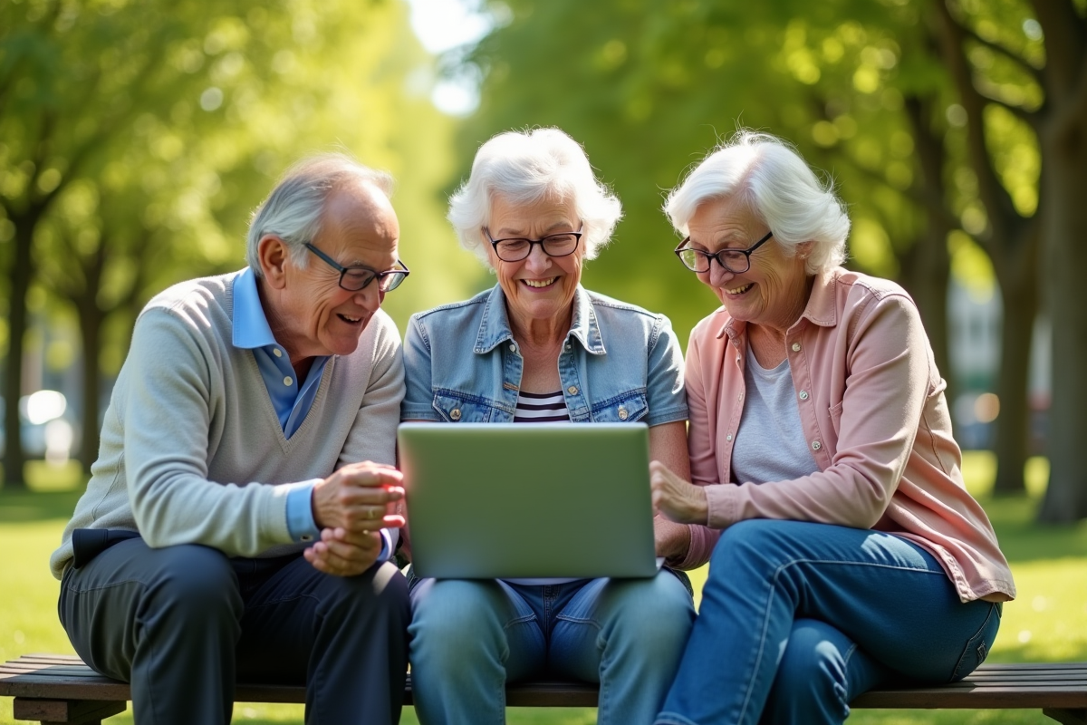 seniors connectés